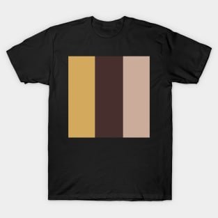 simple abstract stripe pattern T-Shirt